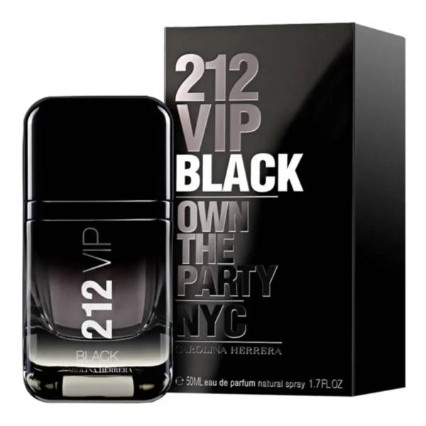 D_NQ_NP_2X_776005-MLA72805407140_112023-F Carolina Herrera- 212 Vip Black Tradicional - 50ML